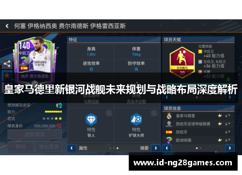 皇家马德里新银河战舰未来规划与战略布局深度解析